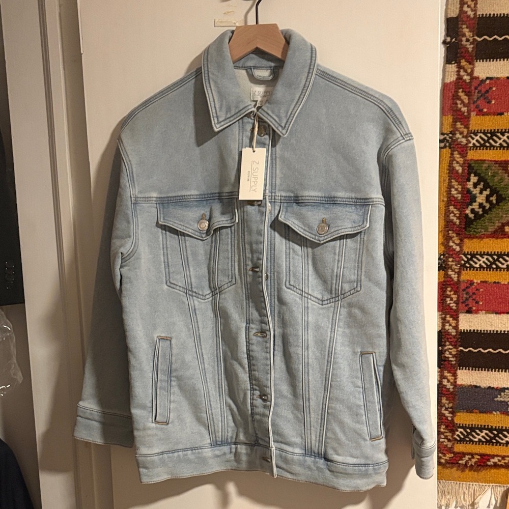 Miles Denim Jacket Sun bleached indigo SBD